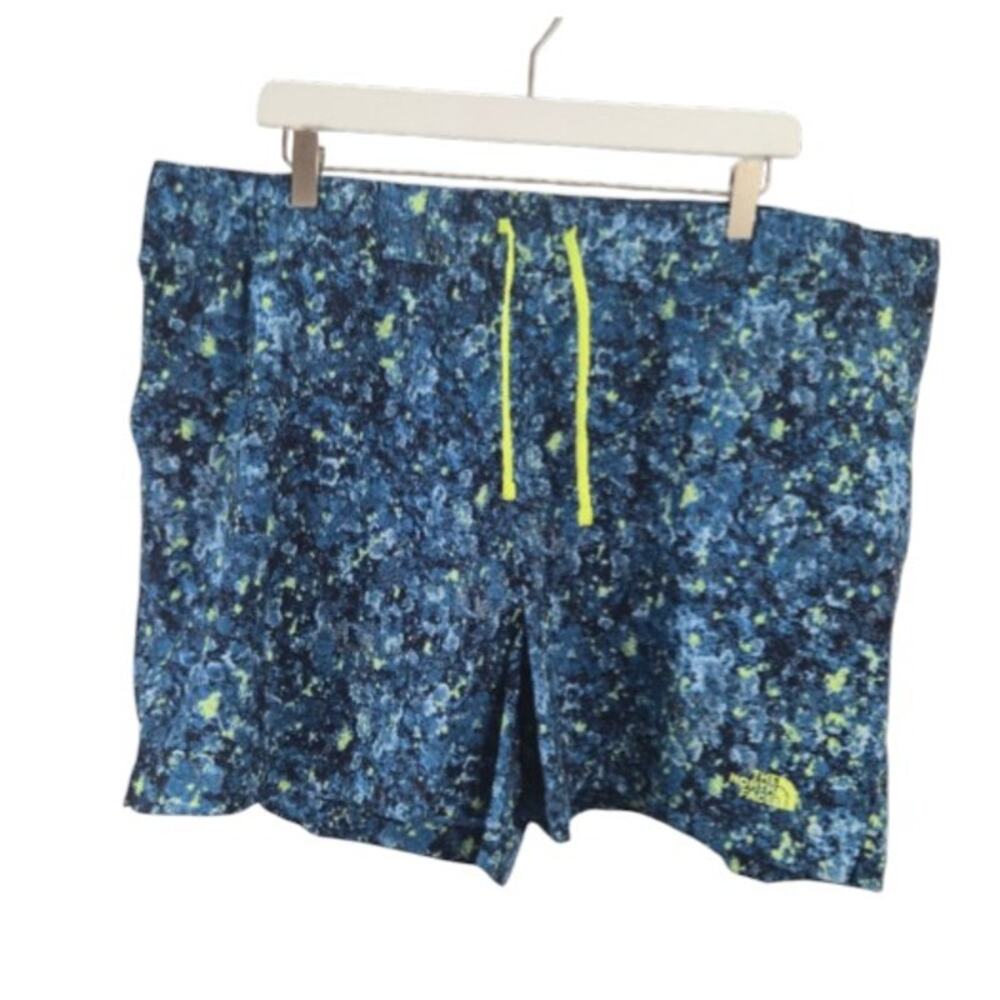 The North Face Women’s Printed Class V Shorts Blue Size 2X